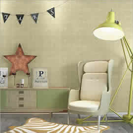 素色亞麻牆布樣本無縫壁布廠家效果圖展示